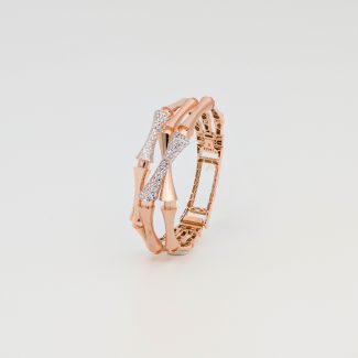 دستبند النگویی بامبو مجلل