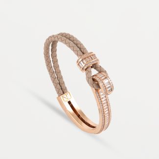 دستبند چرم شایلین