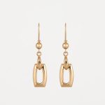 گوشواره مستطیلی ساده آریانا